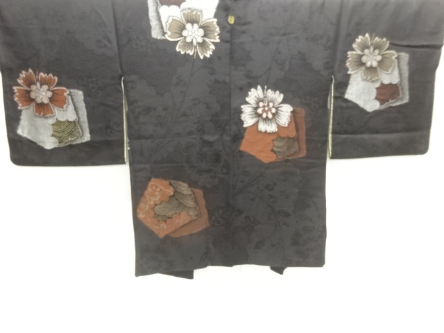 Japanese Kimono / Antique / Haori Silk